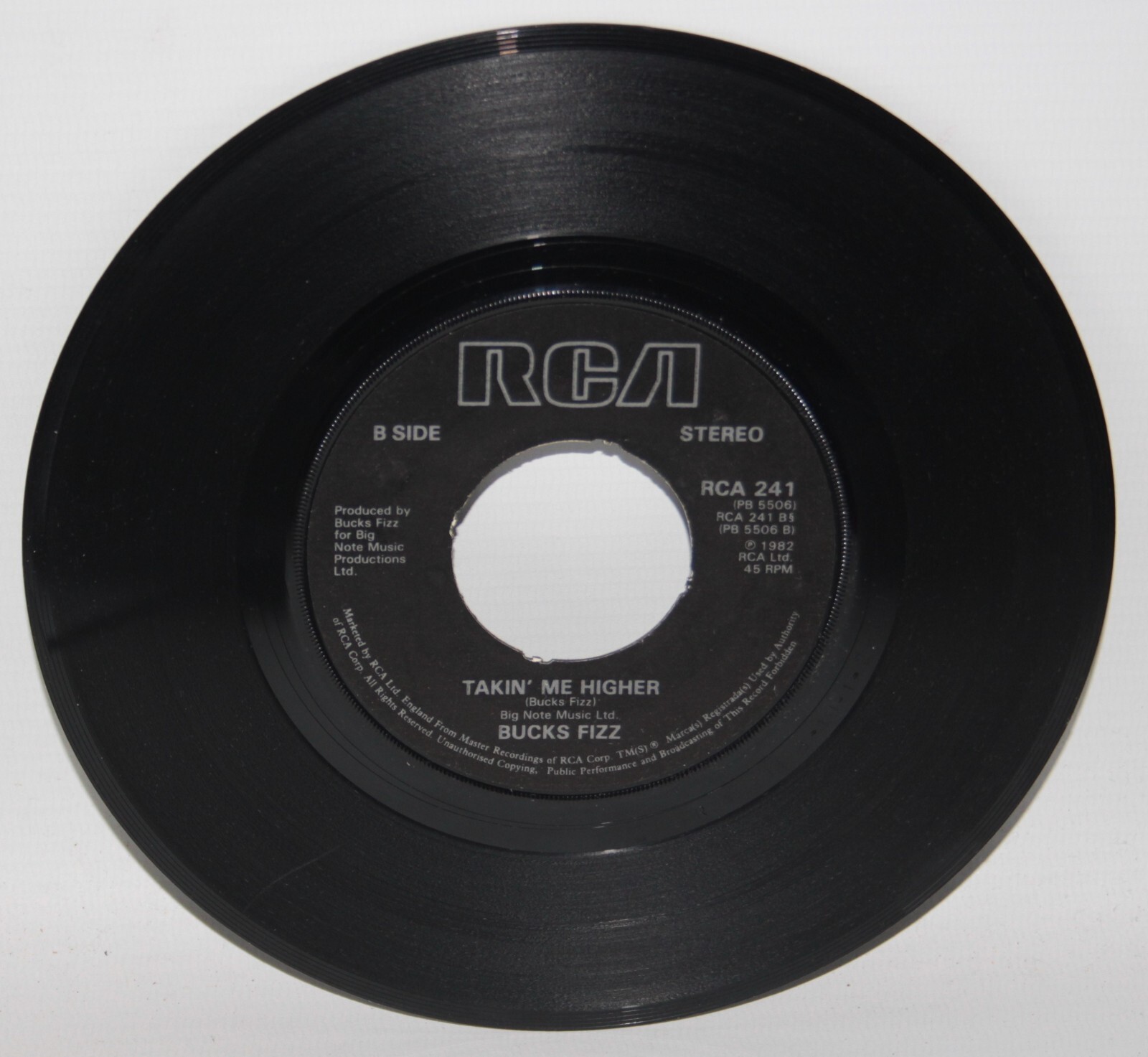 Bucks Fizz Now Those Days Are Gone 1982 Vinyl 7" Single RCA 241 eBay