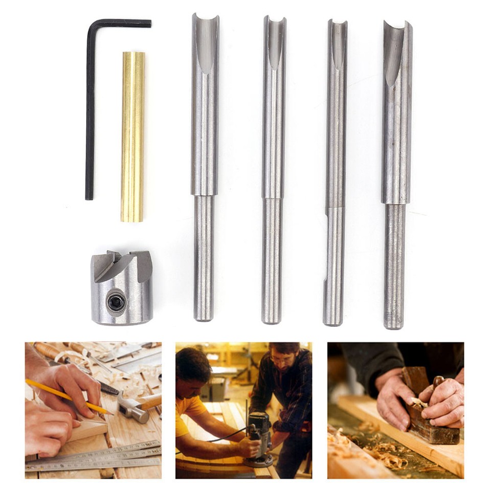 7pcs Pen Making Kit Wood Turning Kit Mill Trimming Set Wood Lathe Tool