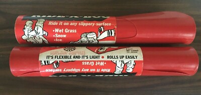 RIDE A BOG - RIDE IT ON ANY SLIPPERY SURFACE  (WET GRASS - SNOW - ICE)  TWO NEW