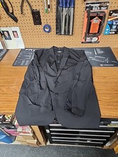 Express Performance Suit Jacket Mens Large Slim Fit Light Performance Material