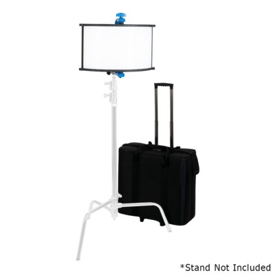 FACTOR Radius1 Wide Angle Light - 1x2 ft Curved Bicolor Dimmable Studio Light