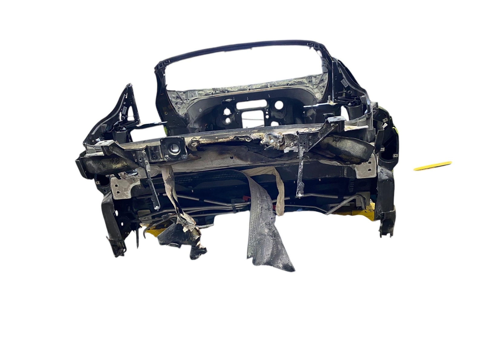 2019-2021 MCLAREN 600LT SPIDER CARBON FIBER BODY SHELL TUB *ENGINE FIRE* OEM