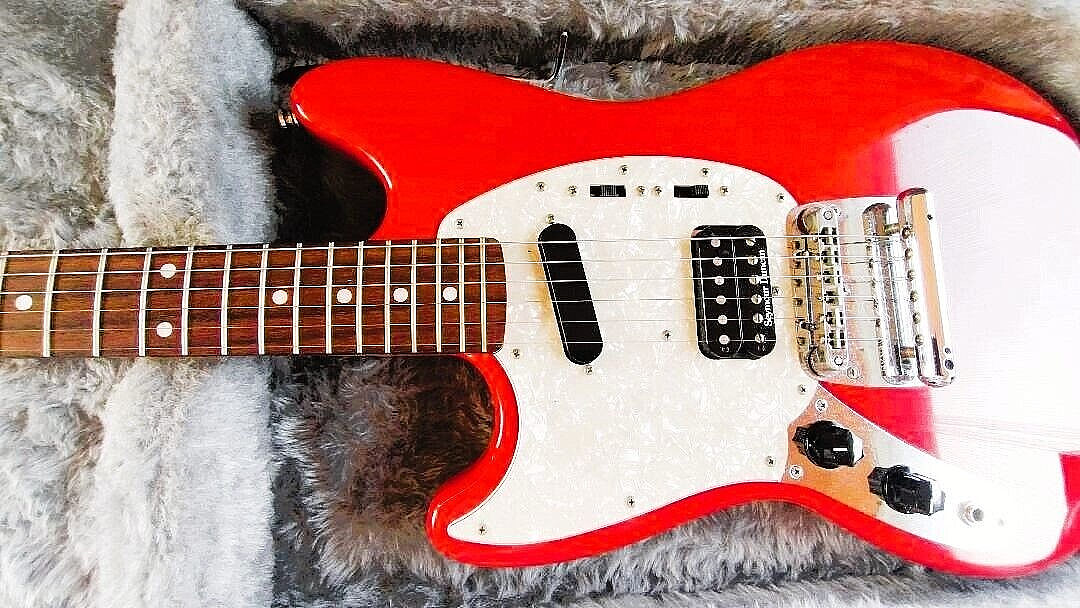 逸品Fender Mustang Japan Kurt Cobain Fender Kurt Cobain Mustang Made In Japan LH Limited Series