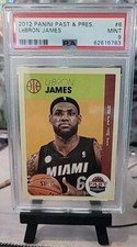 Lebron James 👑2012 Panini Past and Present  Miami Heat 🔥🔥🔥