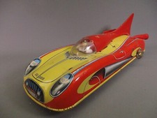 P655 FRANCE JOUETS VOITURE DE COURSE AN 2000 TOLE A CLE