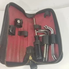RAMPAR VNTG Tool Kit - Zippered Leather Case - Made In Japan