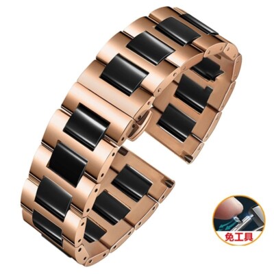 16-22mm Ceramic Watch Straps For Samsung Galaxy 3 Gear S3 Active2 Huawei GT New