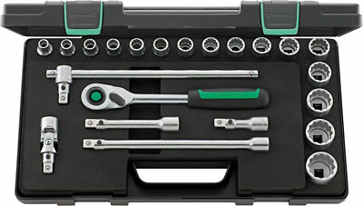 Stahlwille SOCKET SET 1/2'' 96031446 Set with  22 Psc. 50/16/6QR