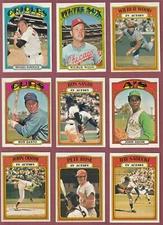 1972 Topps Baseball (526-656) * You Pick * Conditions Listed