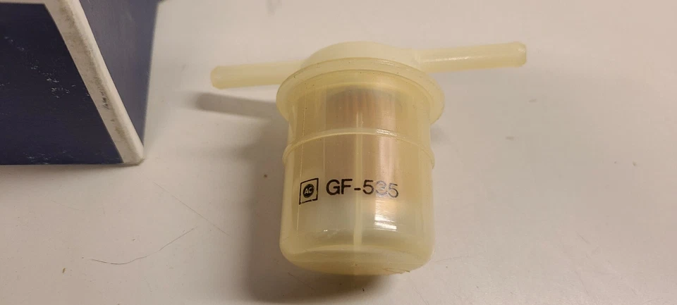 Filtro de combustible genuino GM GF535 1983-86 DODGE PLYMOUTH COLT OMNI HORIZON TURISMO Foto 2 de 4