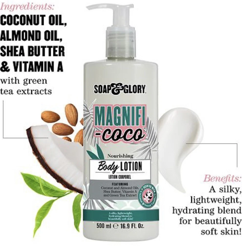 Loción corporal Soap & Glory Magnificoco Drop in The Lotion Foto 4 de 4