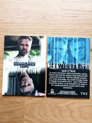 Stargate Season 8 Twisted Insert Trading Card TW2