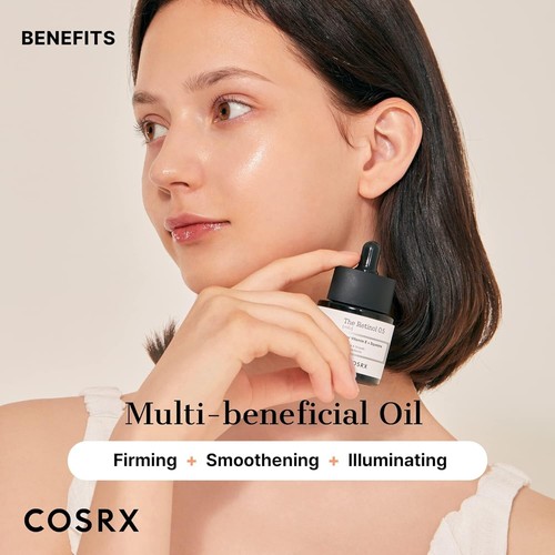 COSRX Retinol 0.5 Oil, Anti-aging Serum with 0.5% Retinoid Treatment for Face - Picture 6 of 9