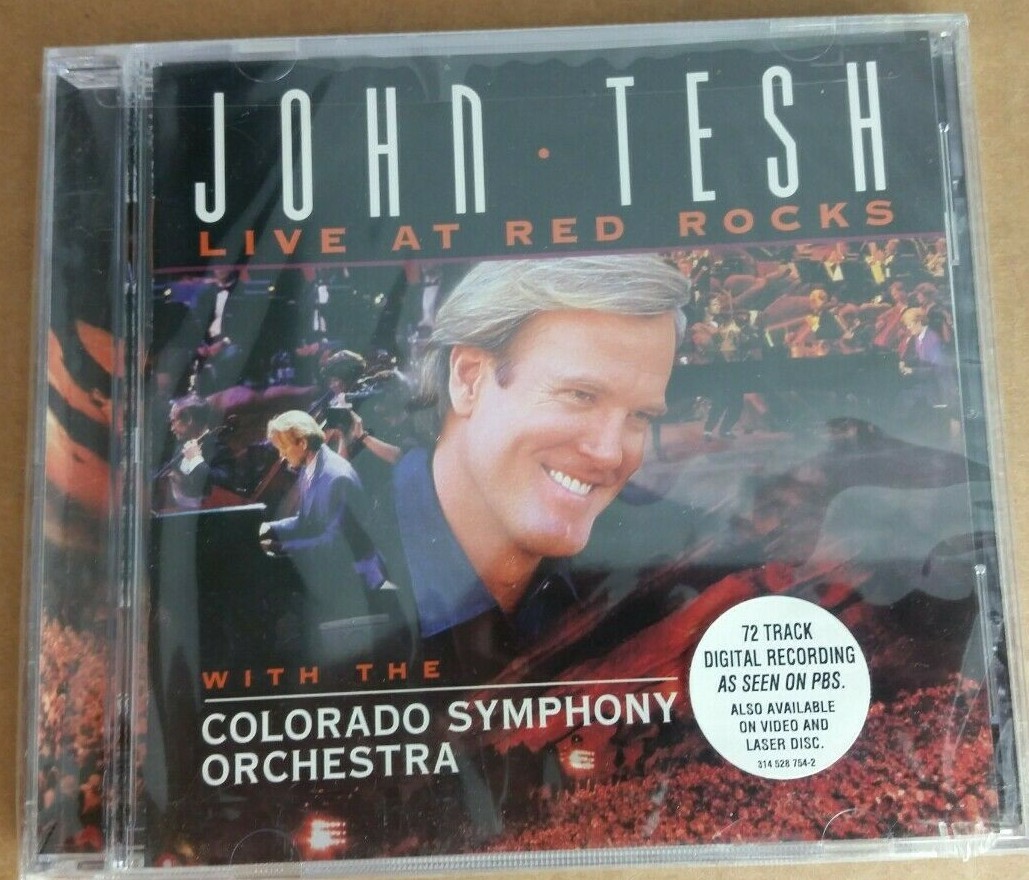 Live at Red Rocks by John Tesh (CD, Mar-1995, Decca) Brand New Sealed
