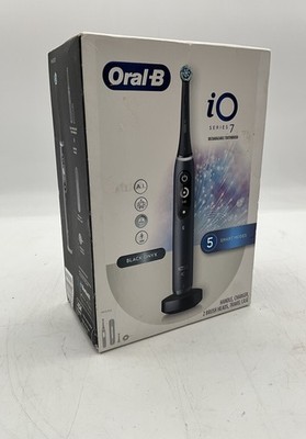 Oral-B iO Series 7 Rechargeable  Electric Toothbrush - Black Onyx - New Sealed