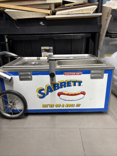 SABRETT HOT DOG TABLE TOP CART NEW FROM AUTH. DEALER NEW YORK