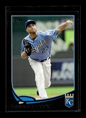 2013 Topps Update #US122 Danny Duffy Black #/62