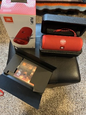 JBL Flip 5 Portable Bluetooth Speaker RED waterproof! dustproof!