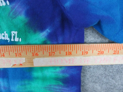 Grateful Dead Liquid Blue Shirt Mens Small 19x22 Tie Dye 2021 Tour Dancing Bear - Picture 7 of 9