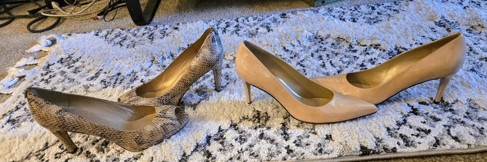 2 Pares Stuart Weitzman Mujer Tacones Altos US Talla 11 Foto 4 de 4