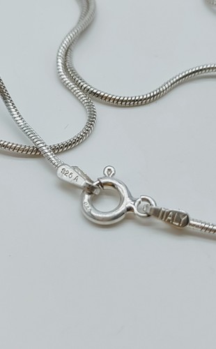 Sterling Silver Pink Dahlia Oyster Turquoise Pendant Necklace - Picture 10 of 10
