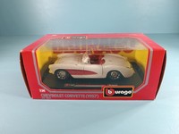 Bburago 1:24 Modellauto Chevrolet Corvette 1957 0524