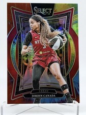 2025 Panini Select WNBA - Concourse Level Jordin Canada #62 Tie-Dye Prizm /25