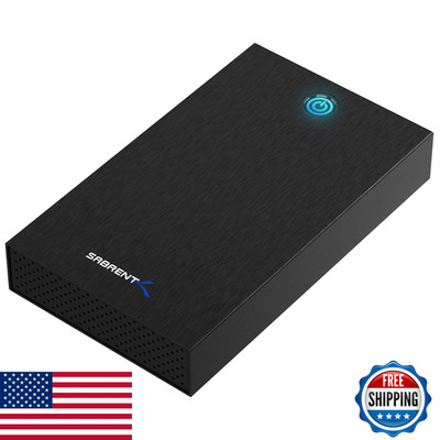 Sabrent Usb 3.0 Enclosure For 2.5 3.5 Sata Hdd/Ssd Tool-Free Uasp Led Indicator