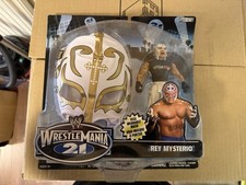 Wrestlemania 21 Rey Mysterio White With Mask Wrestlinf Jakks Pacific Figure