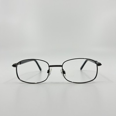 Modern Blake Gunmetal Eyeglasses Frames Full Rim  52-20-140 4166