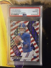 2025 Mosaic Dart Red White Blue Psa 10 !