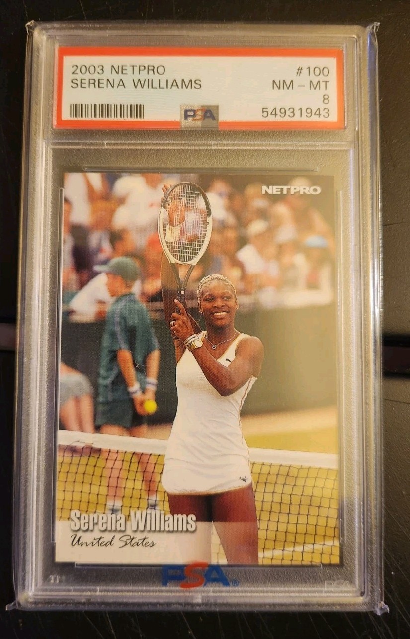 2003 Netpro #100 Serena Williams PSA 8 WTA Tour
