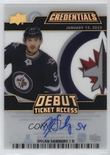 2024 Credentials 2024-25 Upper Deck Update 74/99 Dylan Samberg #DTA-DS Auto 9be