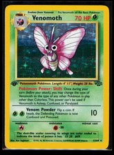 Venomoth (13) 1st Edition Holo Holo Rare Jungle 13/64 LP on eBay