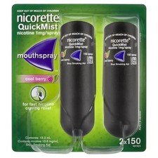 Nicorette Quickmist Cool Berry - 2 Pack