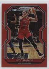 2021 Panini Prizm WNBA Red Prizm 165/299 Liz Cambage #77 1rw0