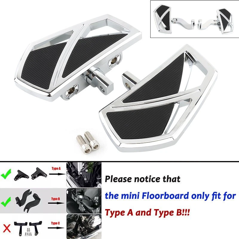 Footpeg Footrests Brake Shift Peg Pedal For Harley Touring Electra Street Glide - Image 3 of 4