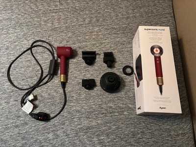 Dyson Supersonic Nural Intelligent Hair Dryer (HD16) - Red Velvet + Gold