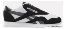 Reebok Men's CL NYLON [ Ftwwht/Ftwwht/Cblack ] Fashion Sneakers - 100033808