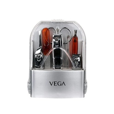 VEGA Manicure Set Easy to use all essential manicure tools (Pack of 8)