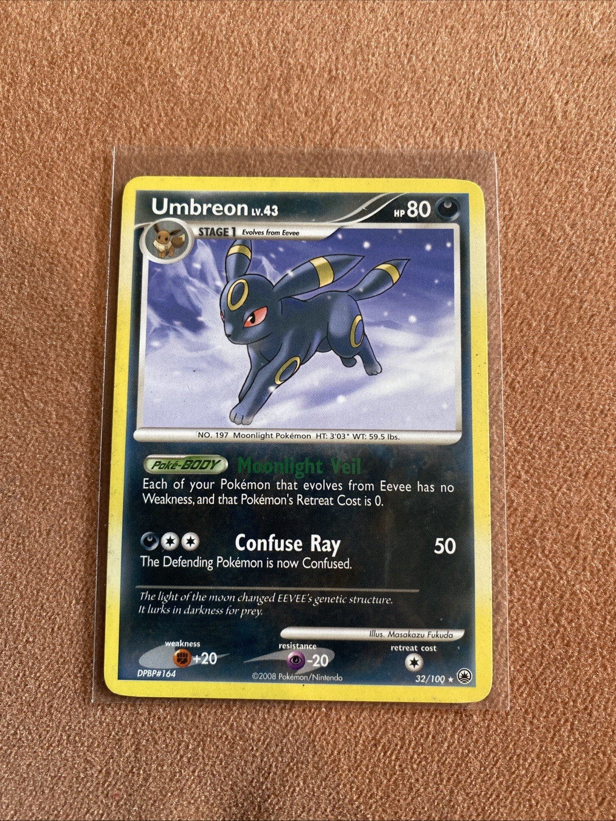 Umbreon Majestic Dawn 32/100  Non-Foil Pokemon Card