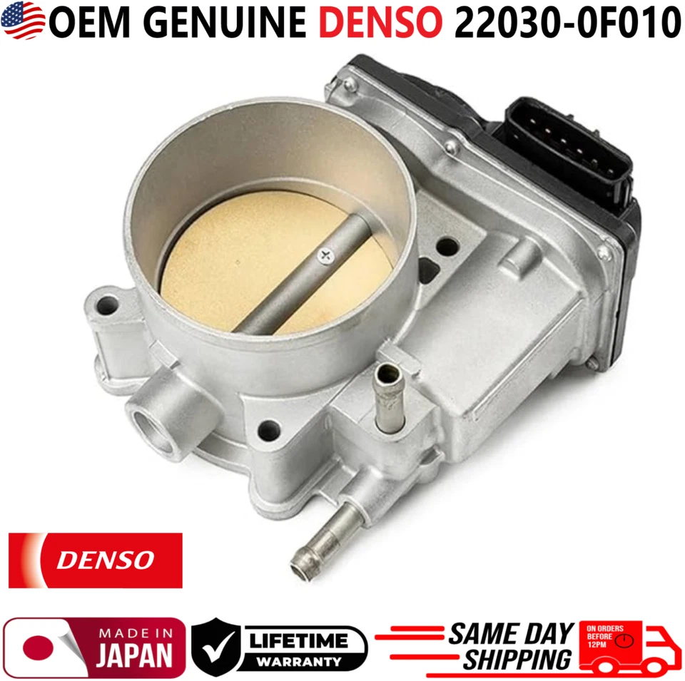 Cuerpo de acelerador GENUINO para Toyota y Lexus 2005-2021 4,7 L V8 5,0 L V8, 22030-0F010 Foto 2 de 4