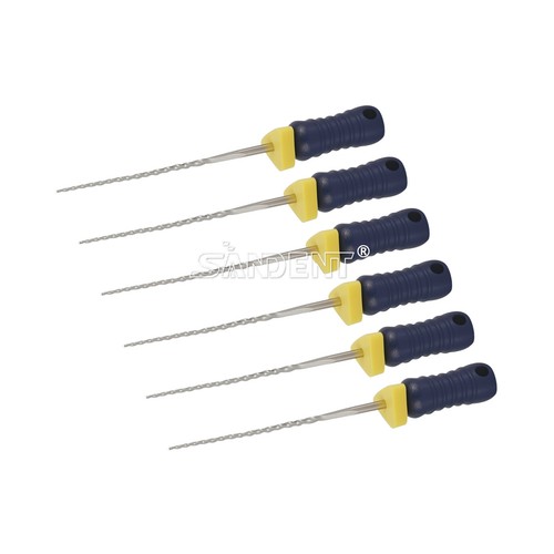 10-100Confezioni 25mm Dentale Endo Radice Canale File Alesatori Acciaio Inox Uso Manuale - Foto 33 di 65
