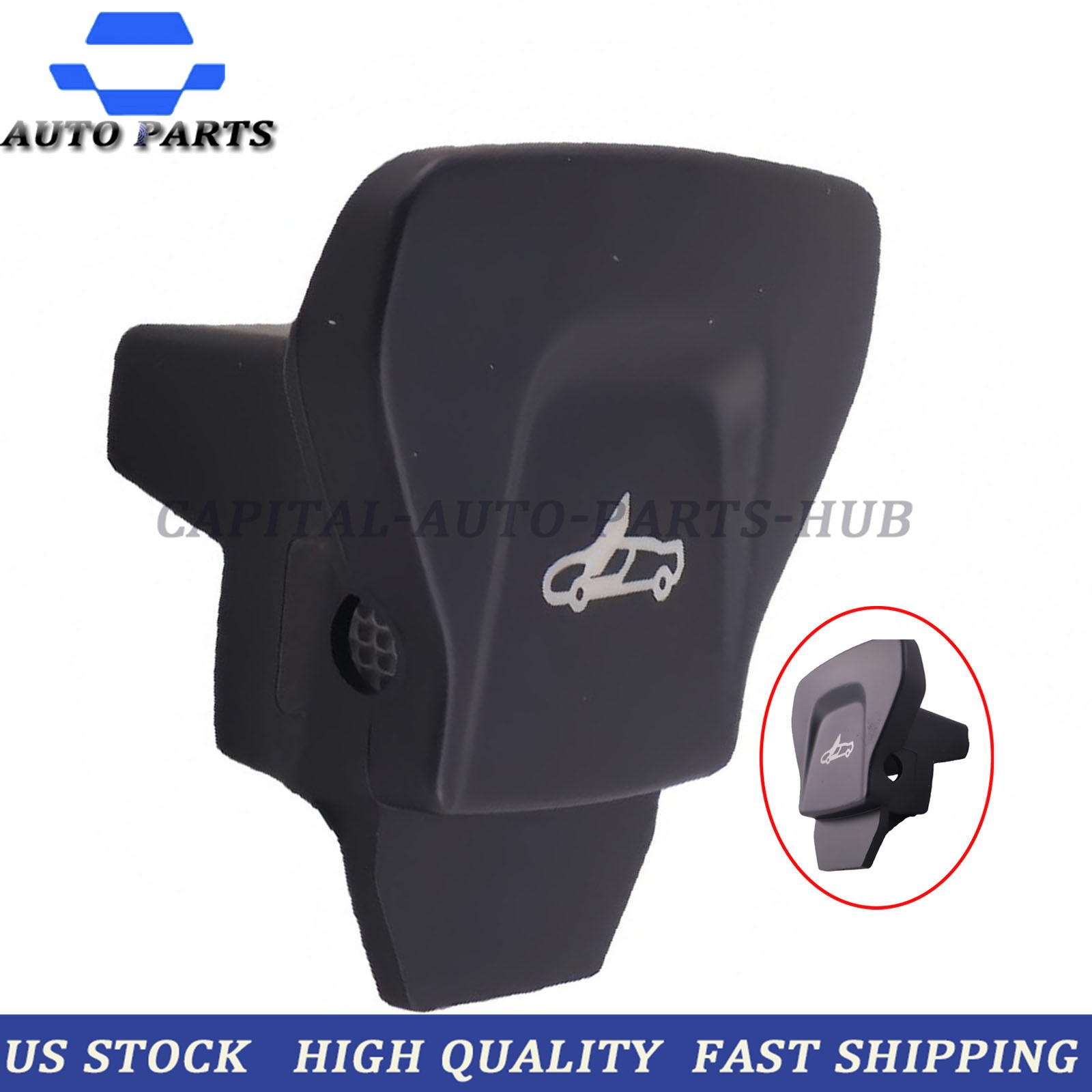 NEW Black Right Side Door Control Switch Button Fit McLaren 570S 600LT 13M0434CP