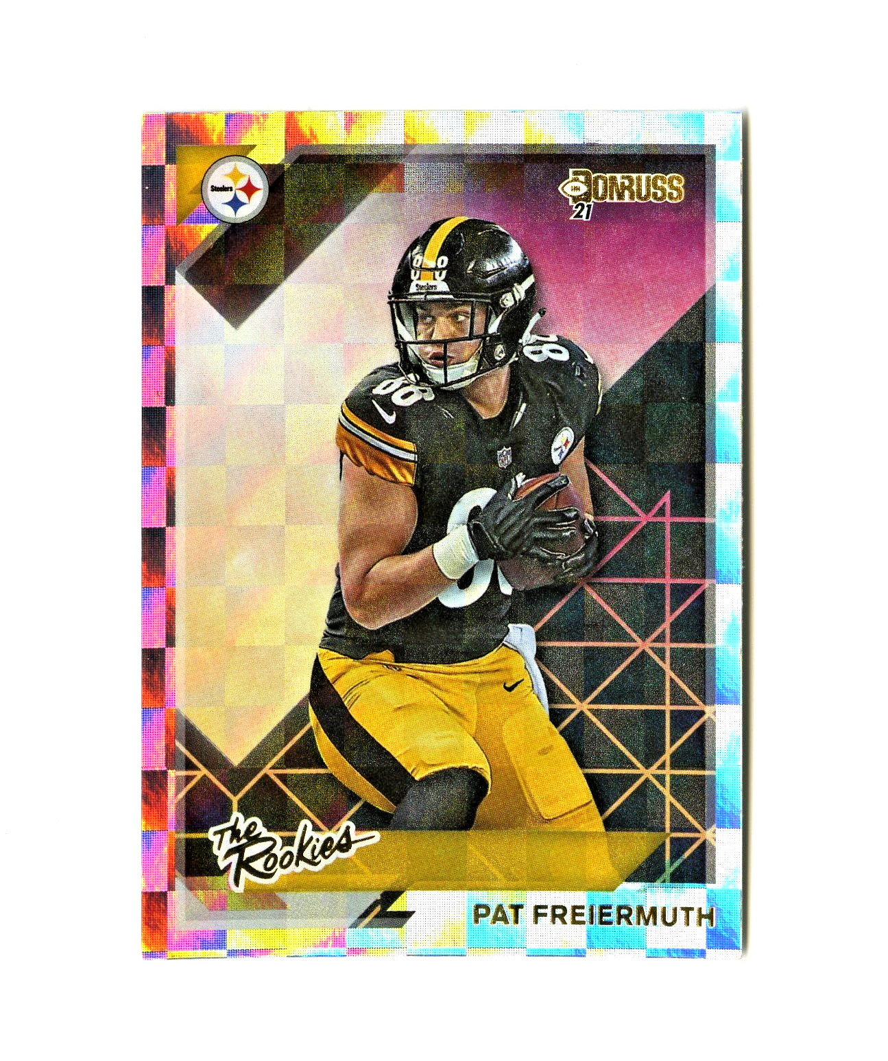 2021 Donruss Pat Freiermuth *The Rookies* #TR-PFR Pittsburgh Steelers
