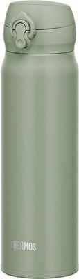 Thermos Water Bottle SST mobile one touch mug 600ml Smoke Khaki JNL-606 SMKKI