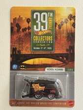 2025 Hot Wheels 39th Convention La, Ca Batman Themed Kool Kombi Finale Low # 363