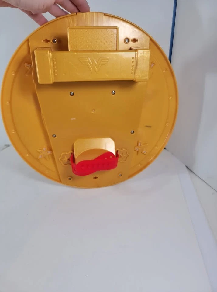 Escudo Mujer Maravilla DC Super Hero Niñas, Sin Discos, Accesorio Disfraz Halloween Foto 3 de 4