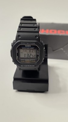  Black Casio G-Shock Watch Digita Resin Band( 5291) DW-5600E-1V