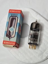 Telefunken E280 F Tube Gold Pin "Rare New"